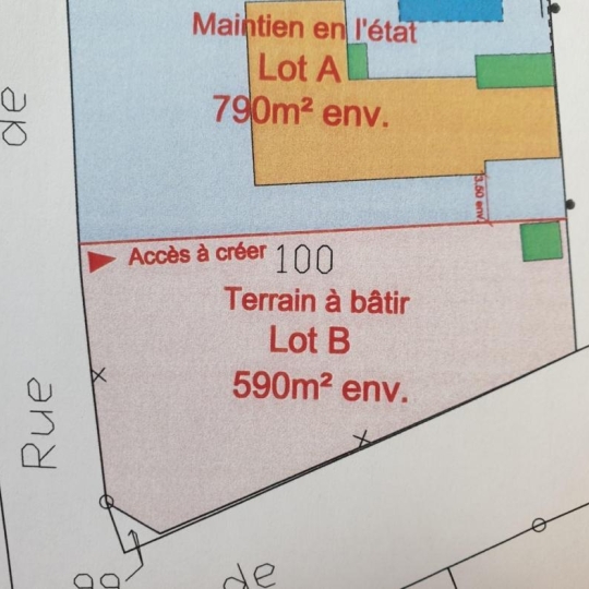  Cote & Sables Immobilier : Terrain | SAINTE-FOY (85150) | 0 m2 | 77 900 € 