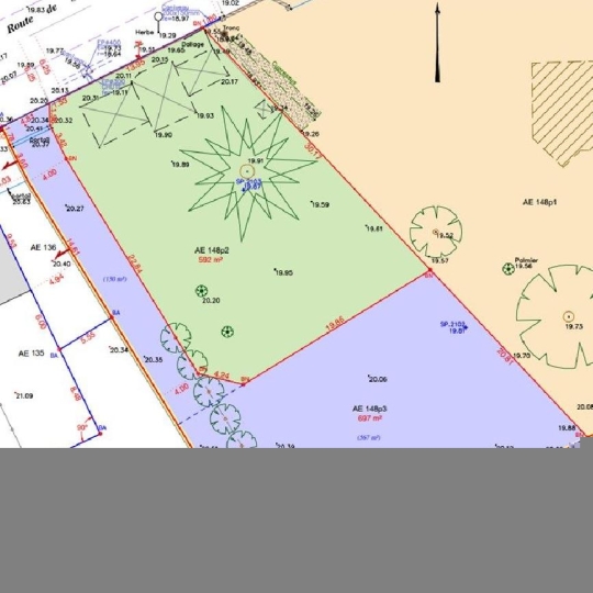  Cote & Sables Immobilier : Terrain | SAINTE-FOY (85150) | 697 m2 | 100 000 € 