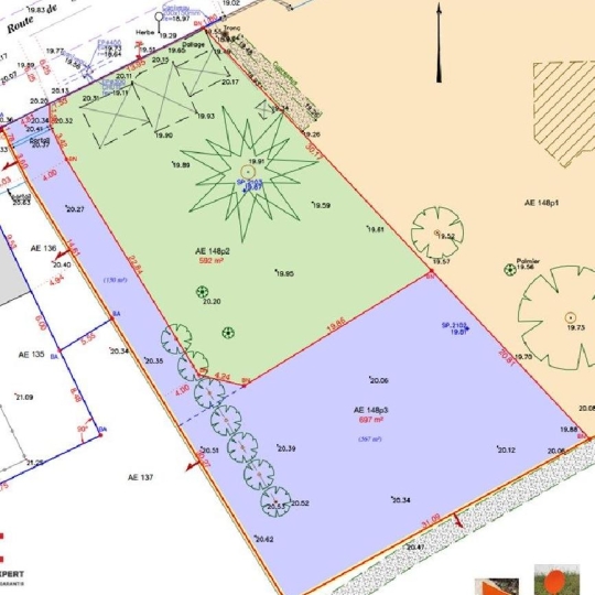  Cote & Sables Immobilier : Terrain | SAINTE-FOY (85150) | 697 m2 | 89 900 &euro; 