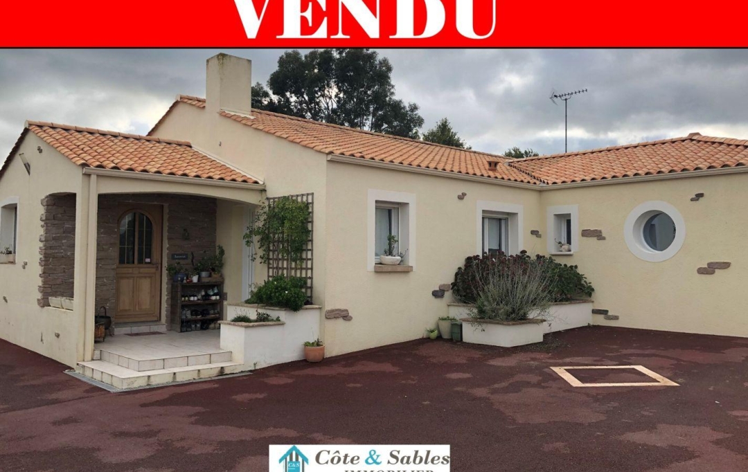 Cote & Sables Immobilier : Maison / Villa | SAINTE-FOY (85150) | 173 m2 | 470 000 € 
