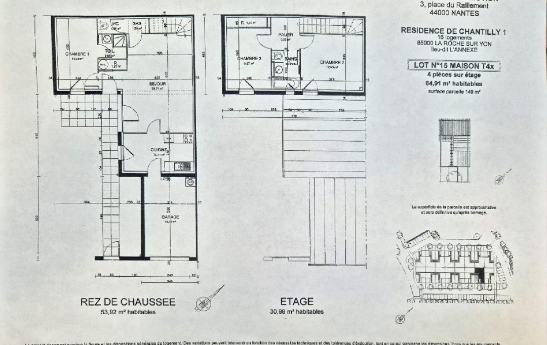 Cote & Sables Immobilier : Maison / Villa | LA ROCHE-SUR-YON (85000) | 85 m2 | 225 000 € 