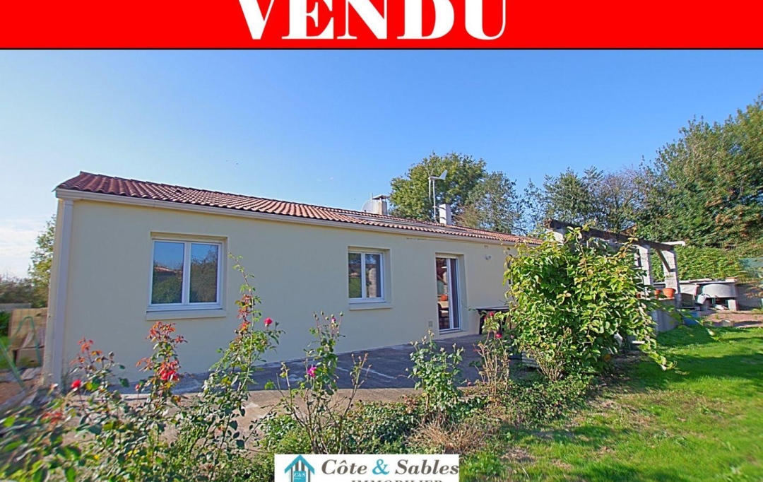Cote & Sables Immobilier : Maison / Villa | SAINTE-FOY (85150) | 107 m2 | 269 100 € 