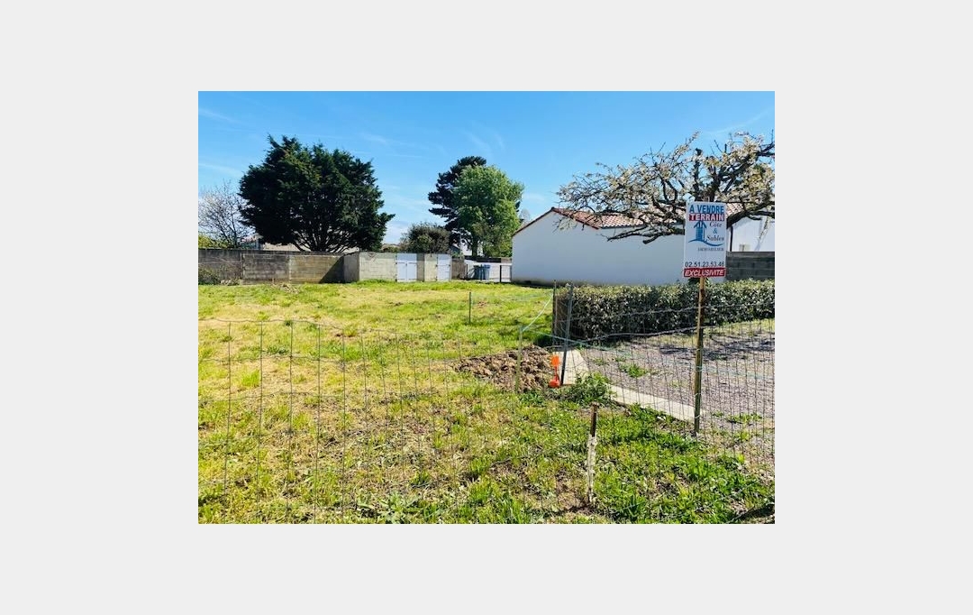 Cote & Sables Immobilier : Terrain | LES SABLES-D'OLONNE (85340) | 360 m2 | 167 500 € 