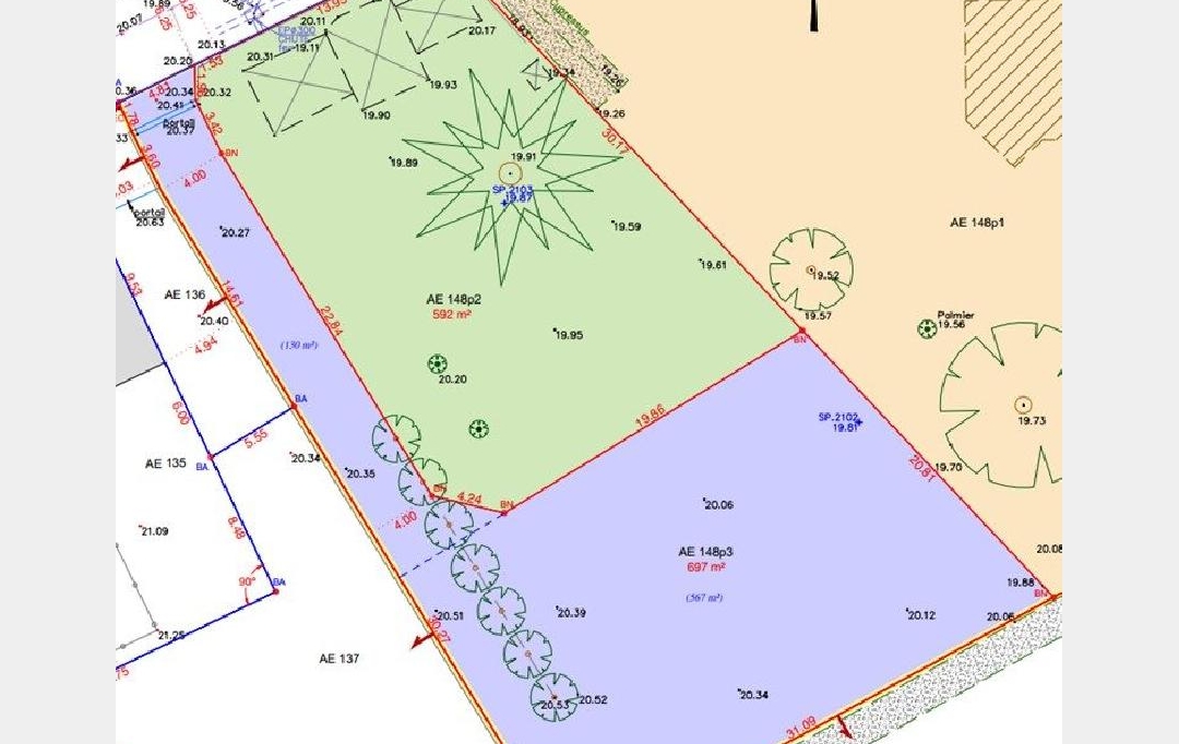 Cote & Sables Immobilier : Terrain | SAINTE-FOY (85150) | 697 m2 | 89 900 &euro; 