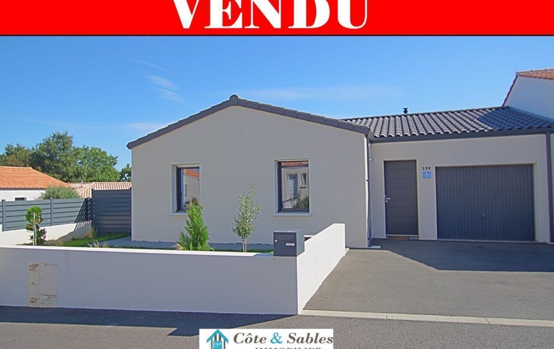 Cote & Sables Immobilier : Maison / Villa | SAINTE-FOY (85150) | 105 m2 | 345 000 € 