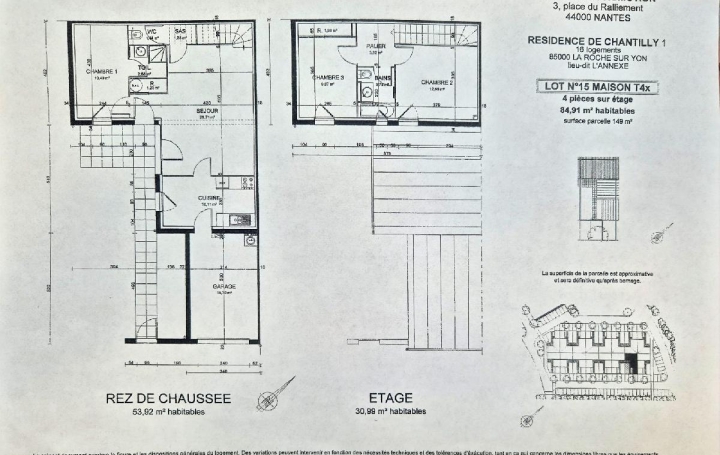  Cote & Sables Immobilier Maison / Villa | LA ROCHE-SUR-YON (85000) | 85 m2 | 225 000 € 