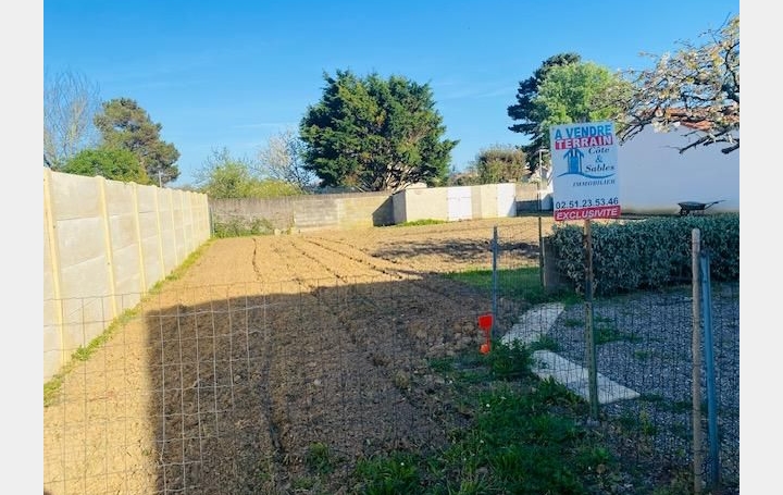  Cote & Sables Immobilier Terrain | LES SABLES-D'OLONNE (85340) | 360 m2 | 179 500 € 